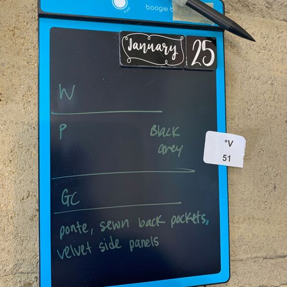 Sharis Place Pants Women 44 US 14/16 Black Grey Ponte Velvet Side Panel Trousers - Picture 12 of 13